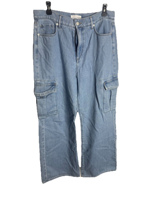 Ann Taylor Loft Womens Size 29 / 8 Modern Straight Pockets Denim Blue Jeans