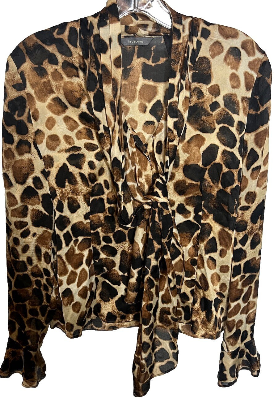 Studio By Liz Claiborne Womens Blouse Size
