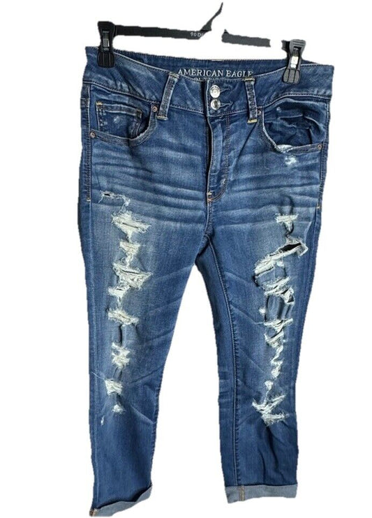 American Eagle High Rise Skinny Jeans Women's Size 10 Regular