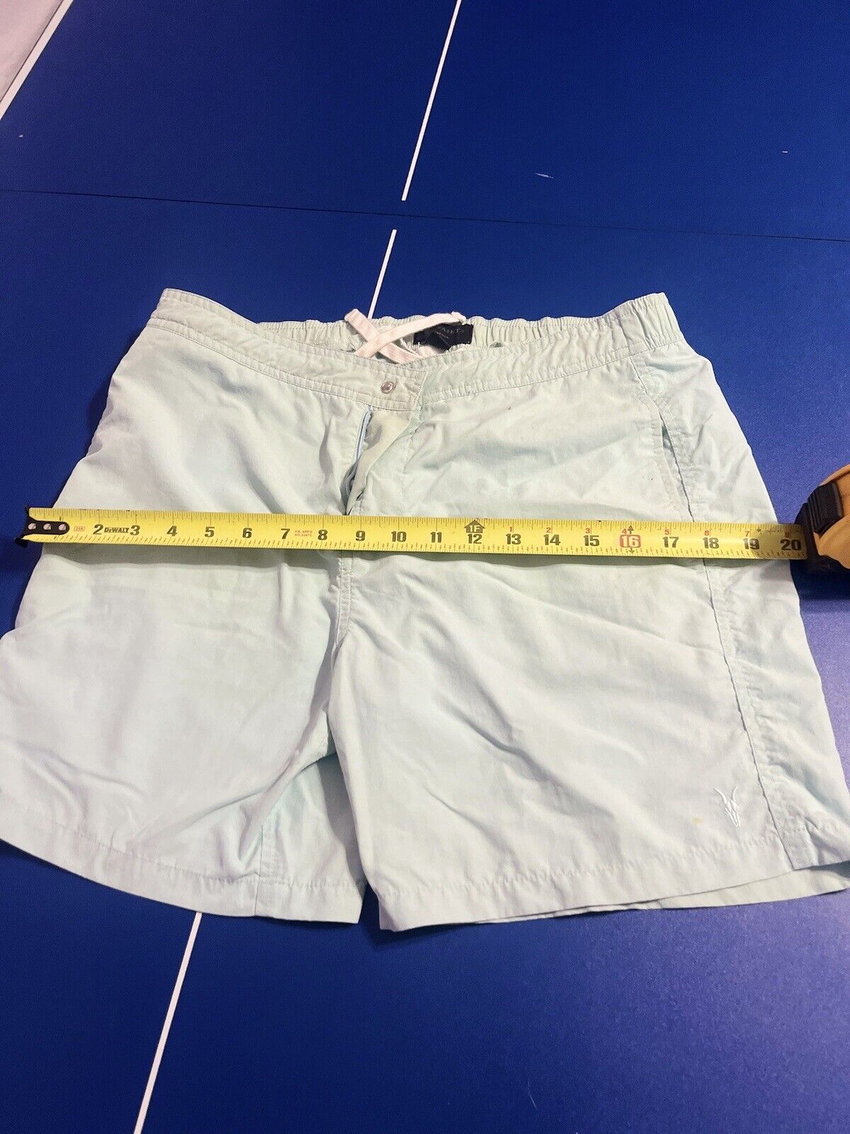 All Saints Warden Swim Trunks Light Blue Men’s Size Small/30High Quality, Rare