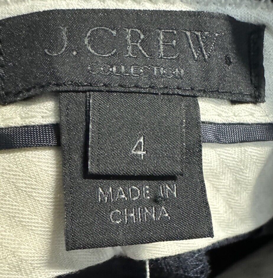 J.Crew Collection Willa cropped flare pant  sz 4