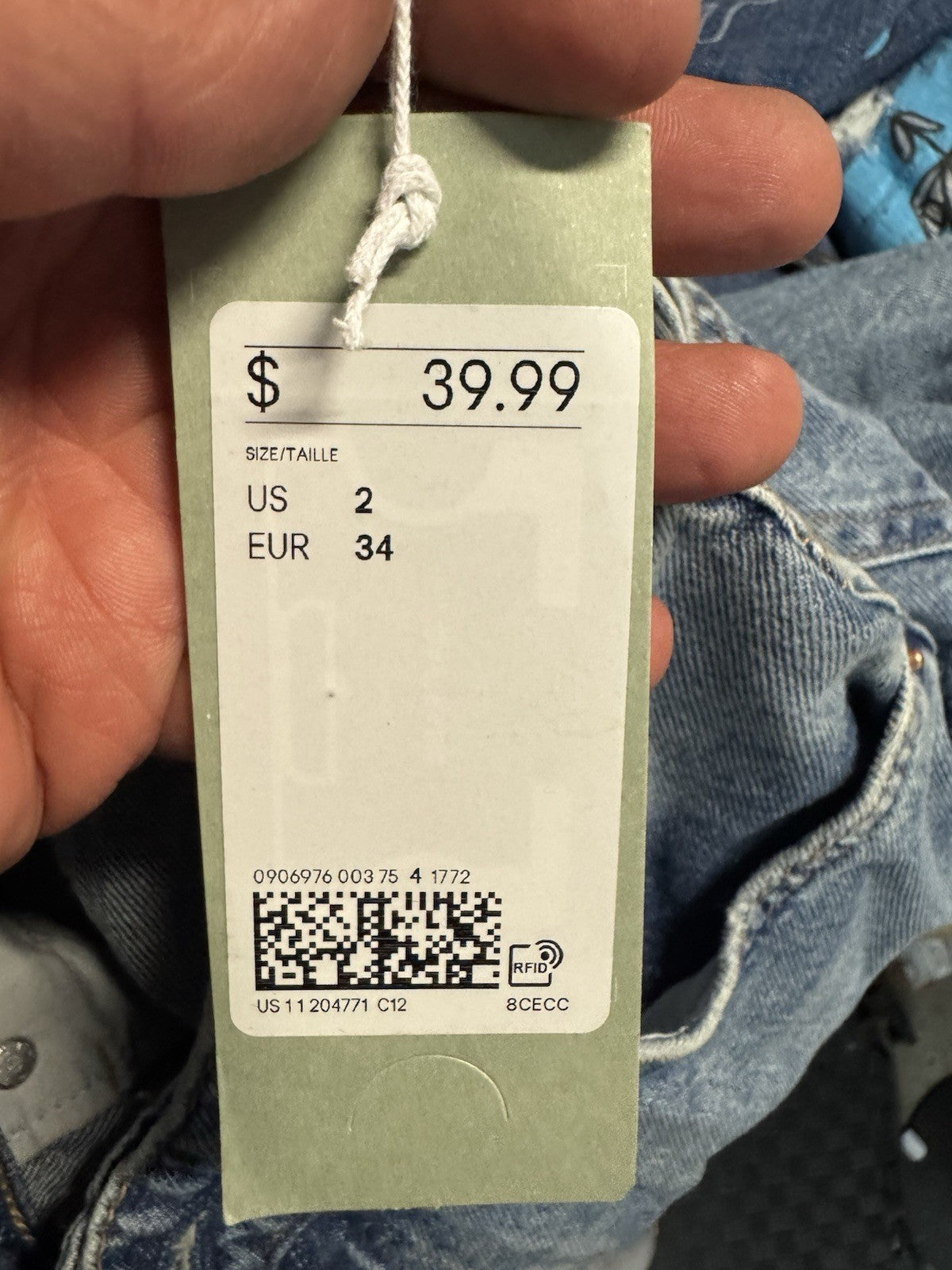 H&M &Denim Boyfriend Base Women Jeans Size 2