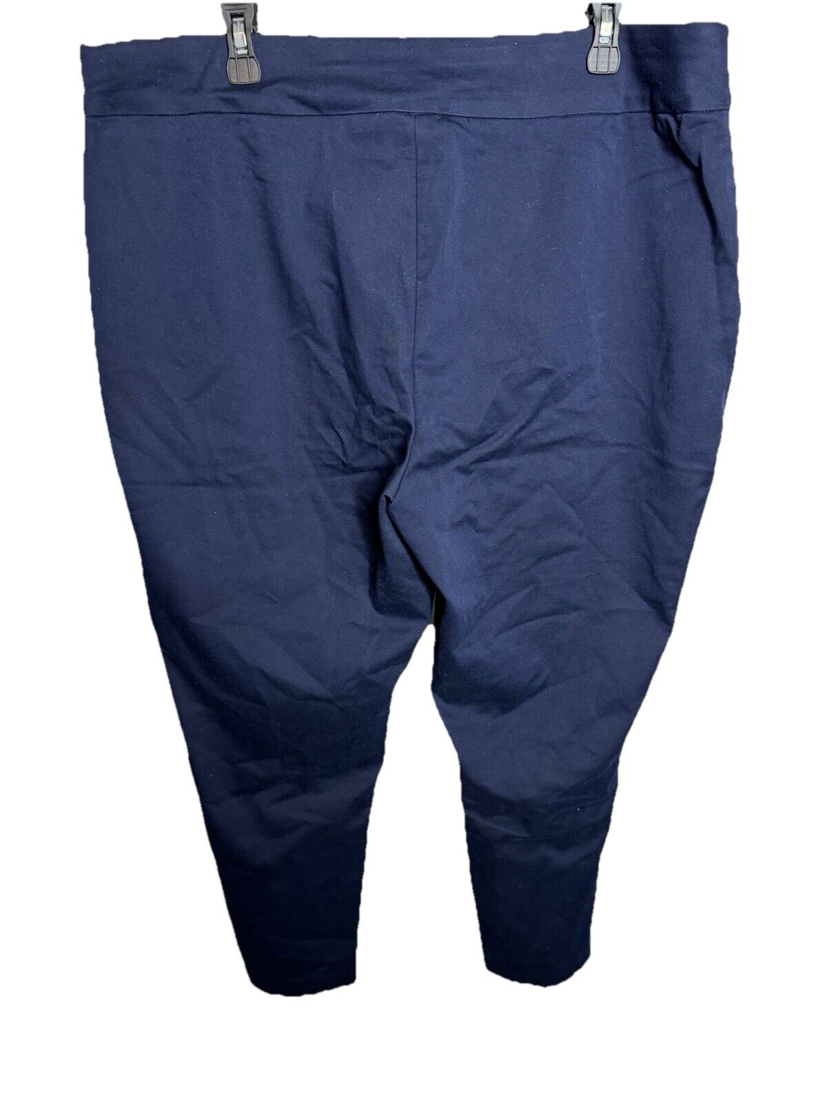 Croft Barrow Pants Womens 18W Regualr Blue Pull On Effortless Stretch Pants