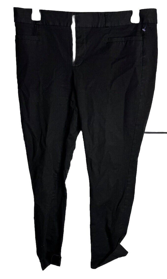 Banana Republic Womens Pants Black Size 6 Wide Leg High Rise Polyester Blend