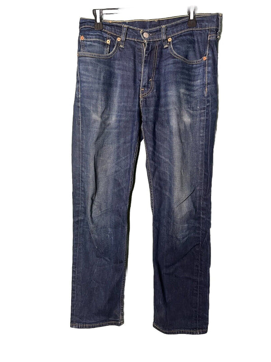 Levi’s Men’s 514 Straight Leg Bootcut Denim Blue Jeans Size 31x30