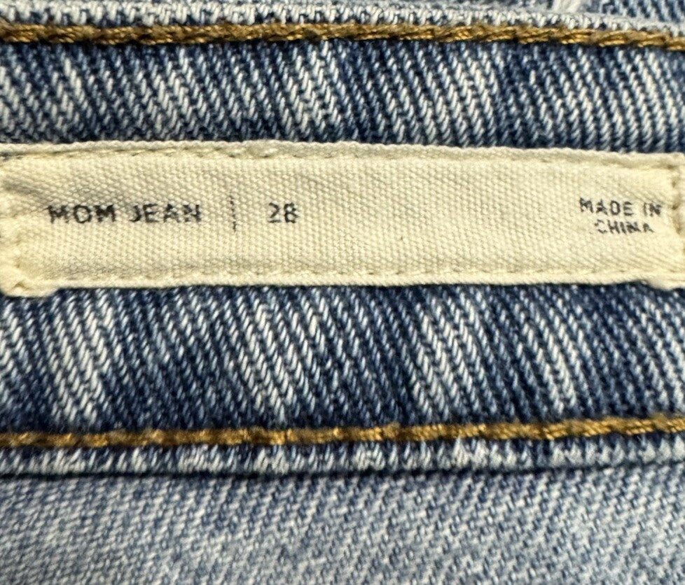 PacSun Mom Jean Women's Size 28 Denim High Rise 5-Pocket