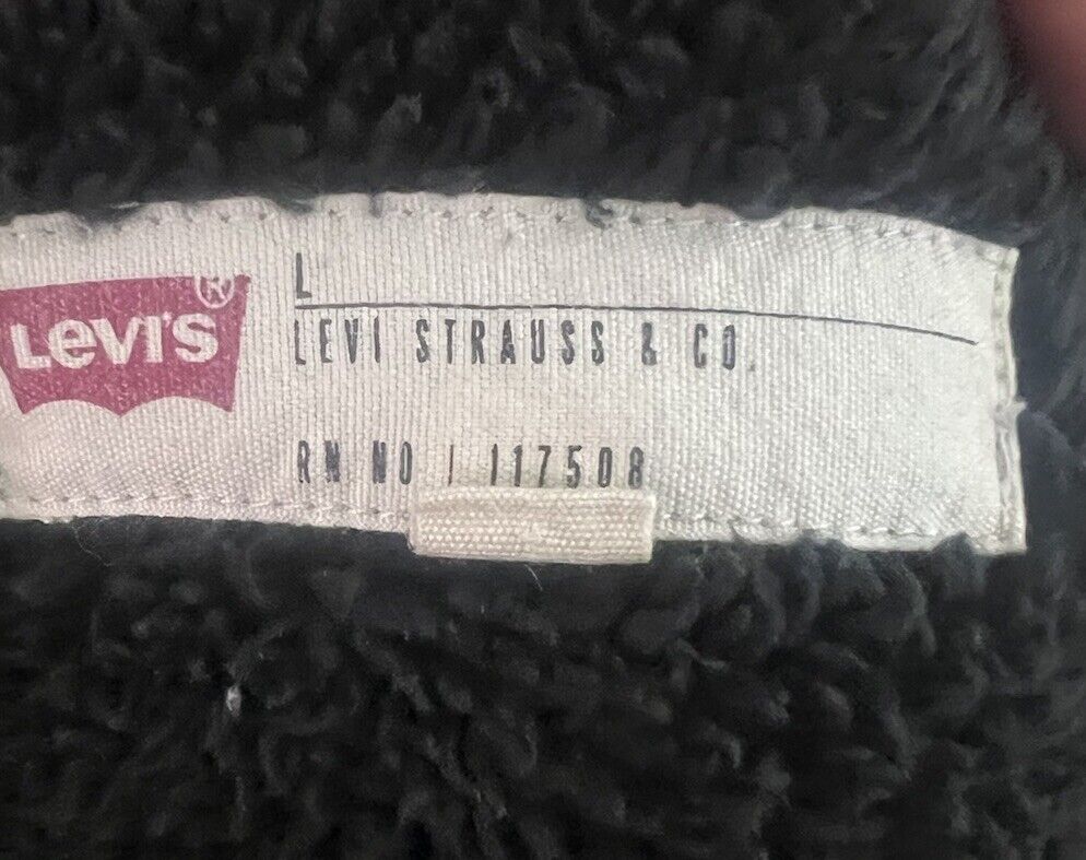 Levi’s Men’s Zip Up Hoodie Size Large Long Sleeve
