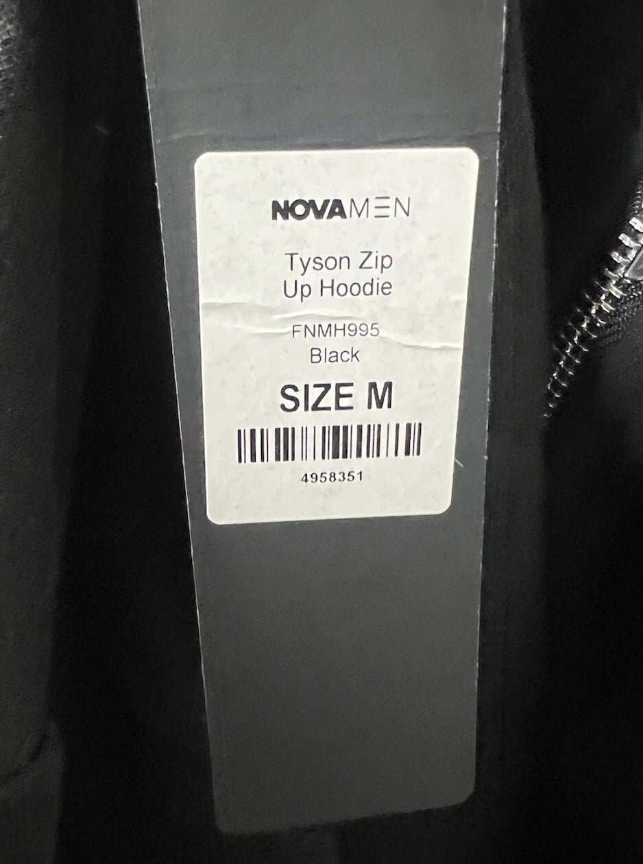 NWT Novamen  Hoodie Jacket Mens Size M