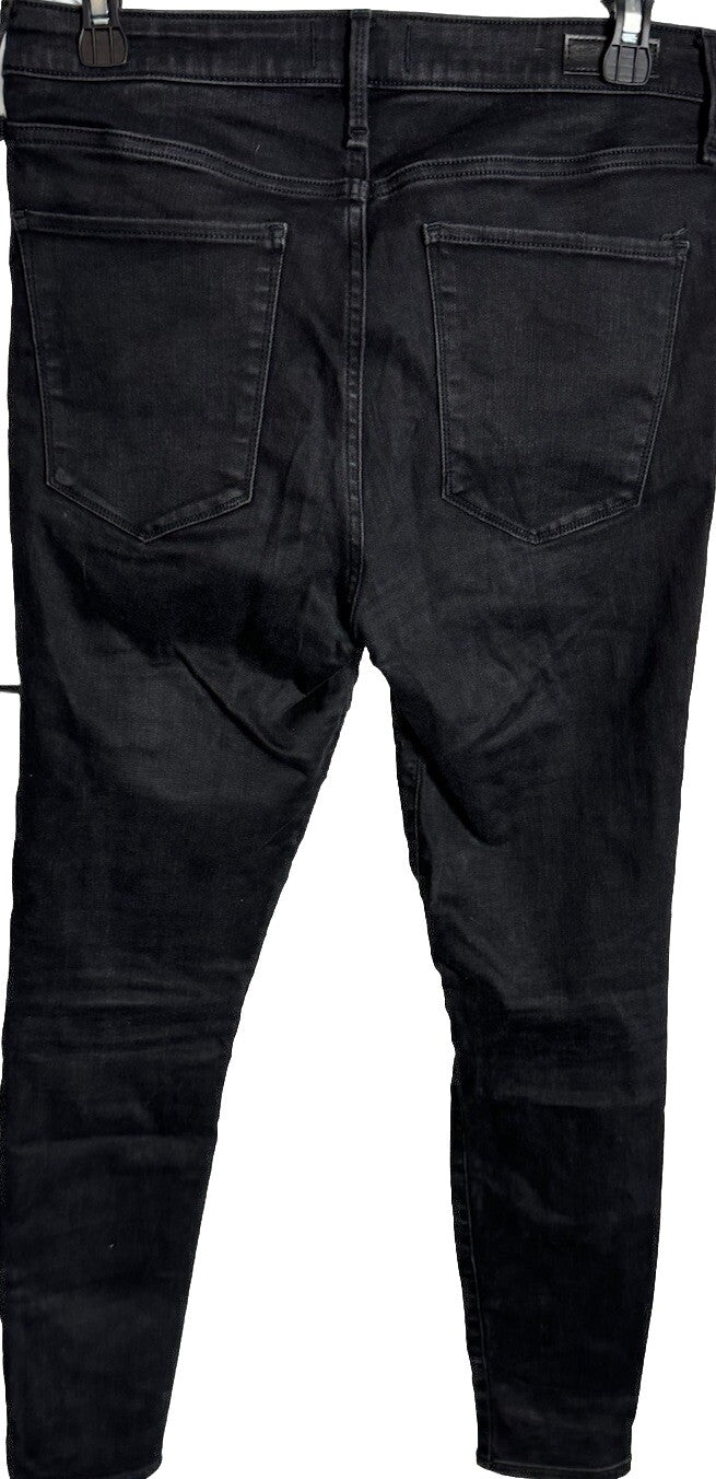 Women's Abercrombie & Fitch Denim Sz 29/8R Black High Rise