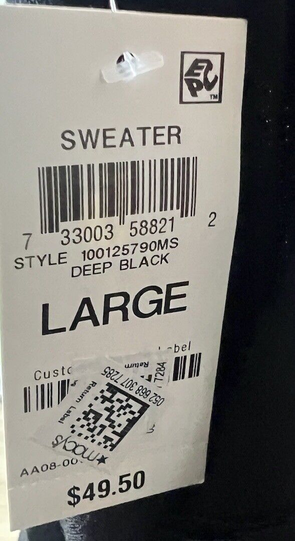 JM Collection Women Sweater Large NWT!!