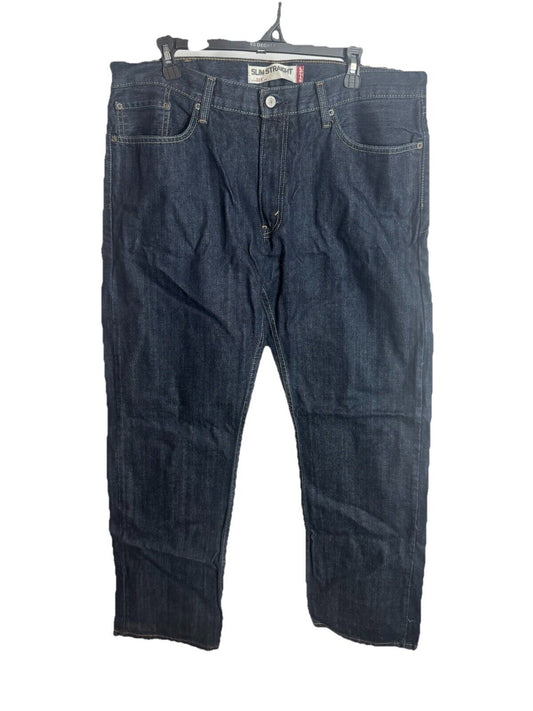 Levis 514 Jeans Mens 38 x 32 Straight Leg Regular Fit Medium Wash Denim Pants