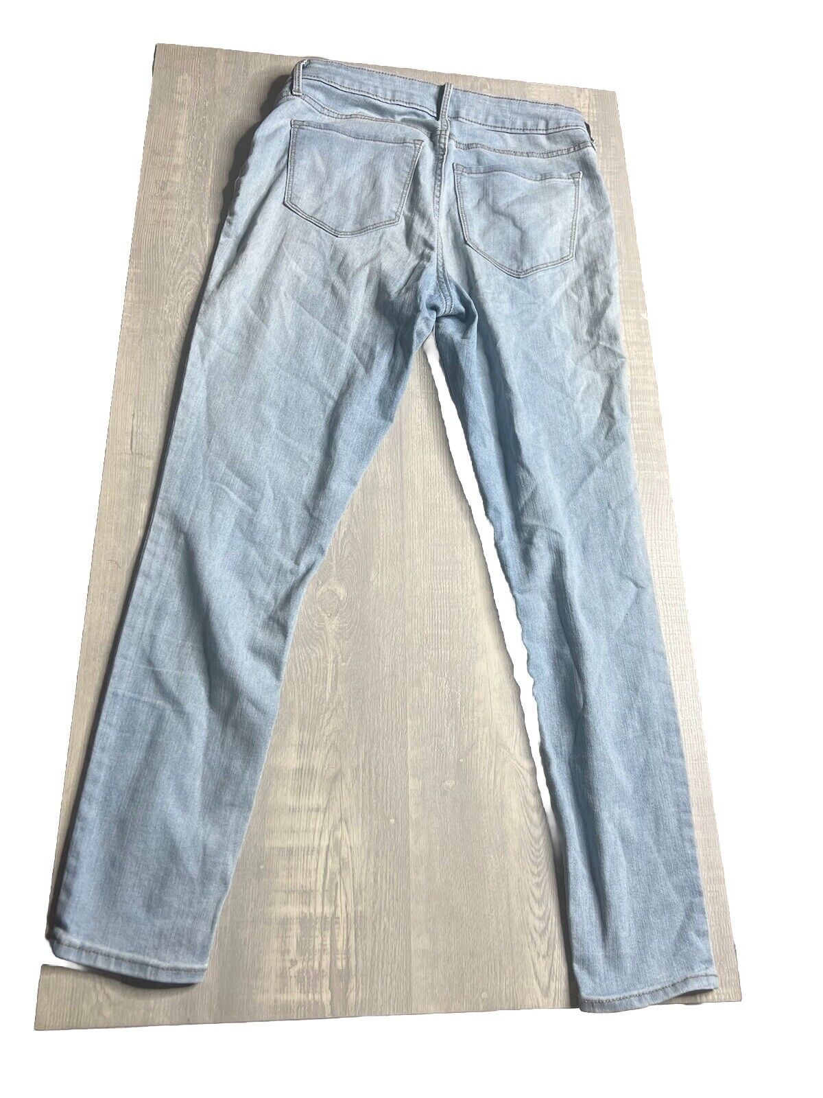 Women's Size 6 Super Skinny Ankle Jeans Blue  Light Wash Old Navy