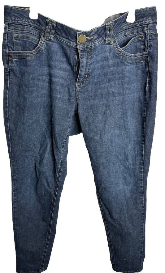 Democracy Size 16 Ab Technology Jeans Skinny Classic Denim Stretch Pants