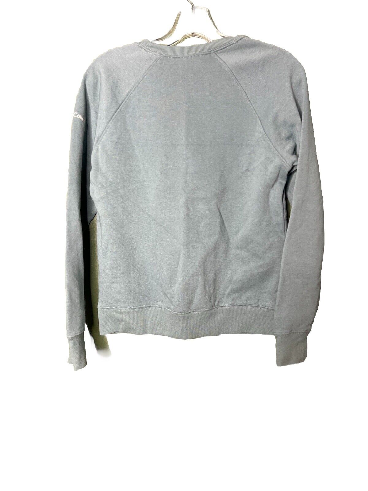 Columbia blue pullover sweatshirt hike your own hike women Size XS