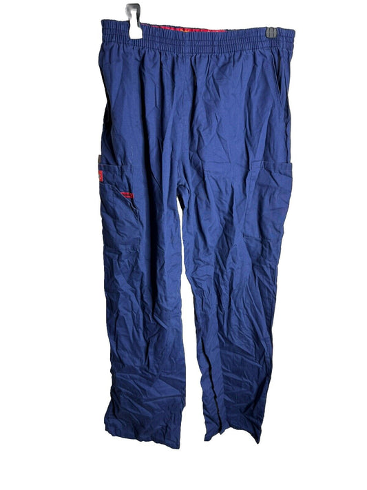 Dickies Pants Mens Blue Scrub Medical Uniform Bottoms large