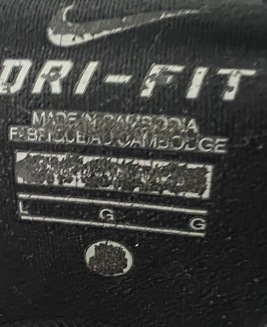 Nike Dri Fit Womens Leggings size Large Black White