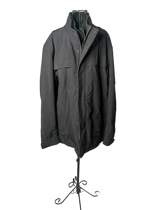 Dockers Men's Size 2XL Black Full Zip Long Sleeve Jacket Make An Offer