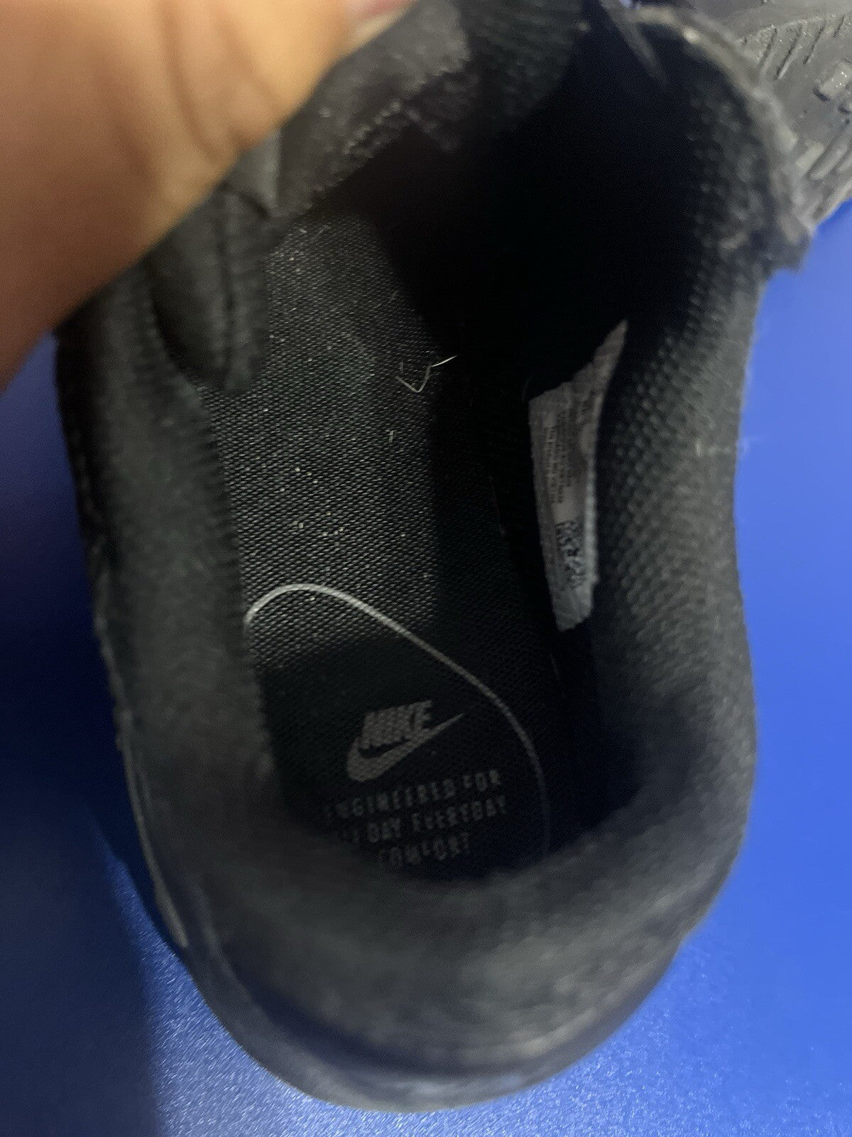 Size 7 - Nike Air Max 90 Triple Black, Women’s,