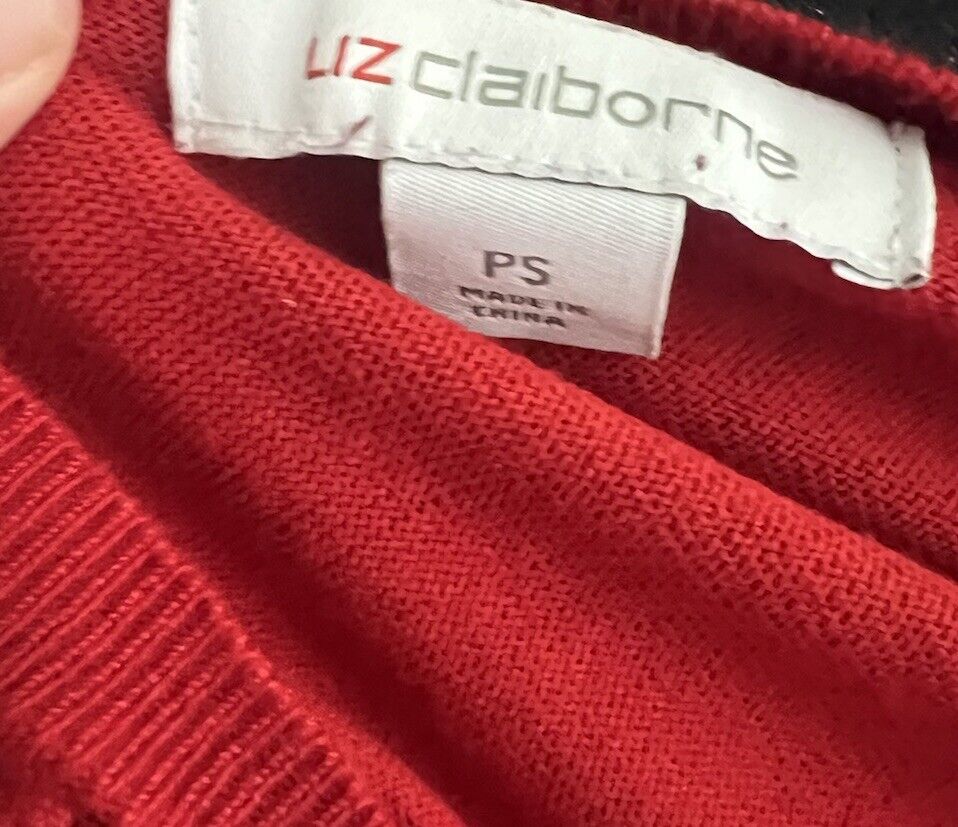 Liz Claiborne Petite women size PS sweater