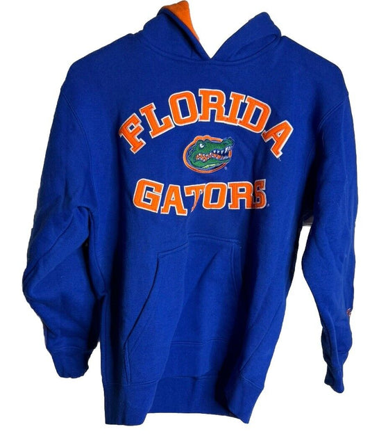 Gen 2 University Of FLORIDA GATORS Hoodie Youth Size Medium (10/12) Orange Blue