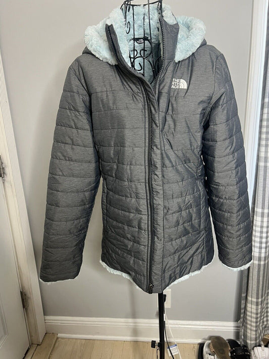The North Face Dark Gray Jacket Girls Sz Large
