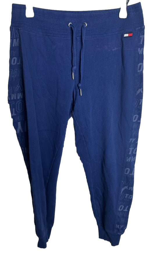 Tommy Hilfiger Sport Sweatpants Jogger Pants Womens Size Medium Logo Drawstring