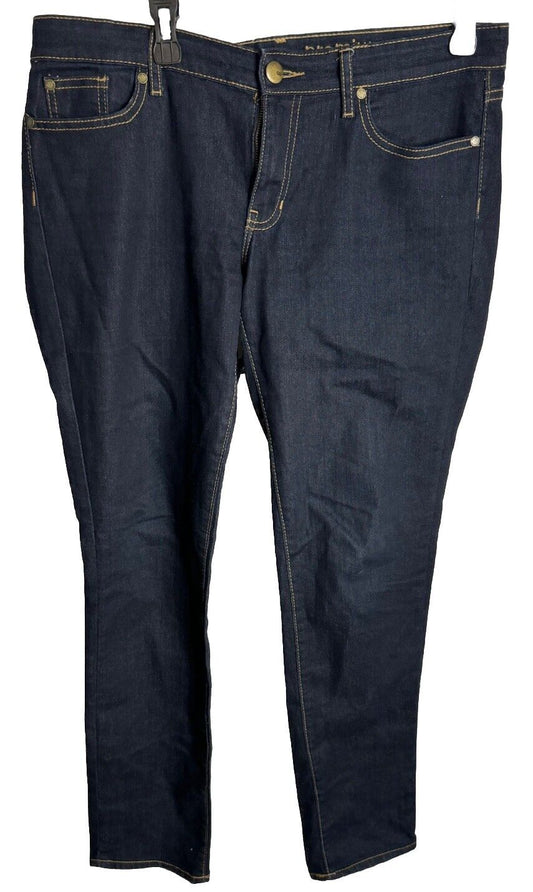 Gap Premium Skinny Jeans Women's 10/30L Blue 5-Pocket Low Rise Dark Wash
