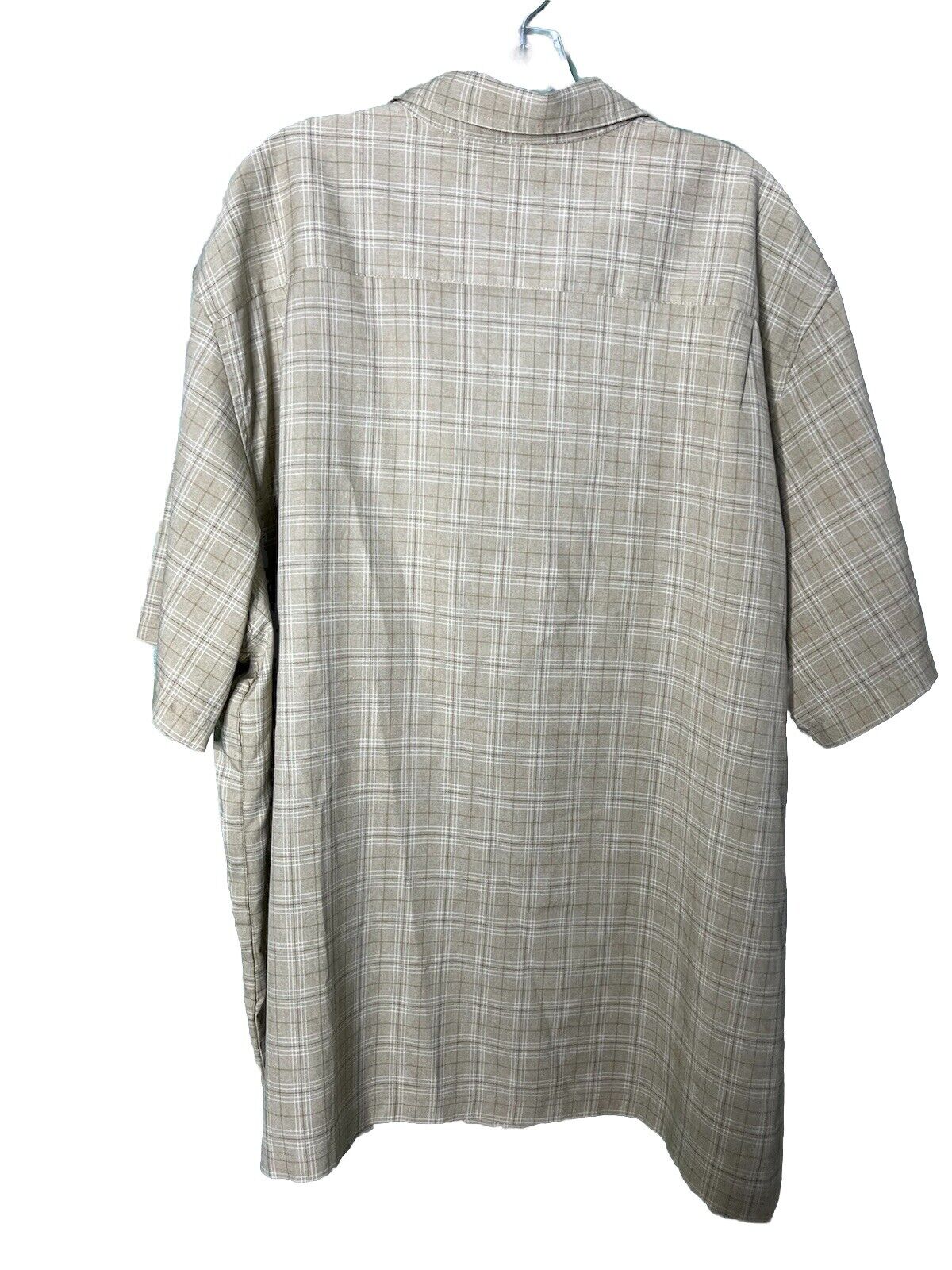 Haggar Regular Fit Button-Down Shirt Men's 3XL Short Sleeve