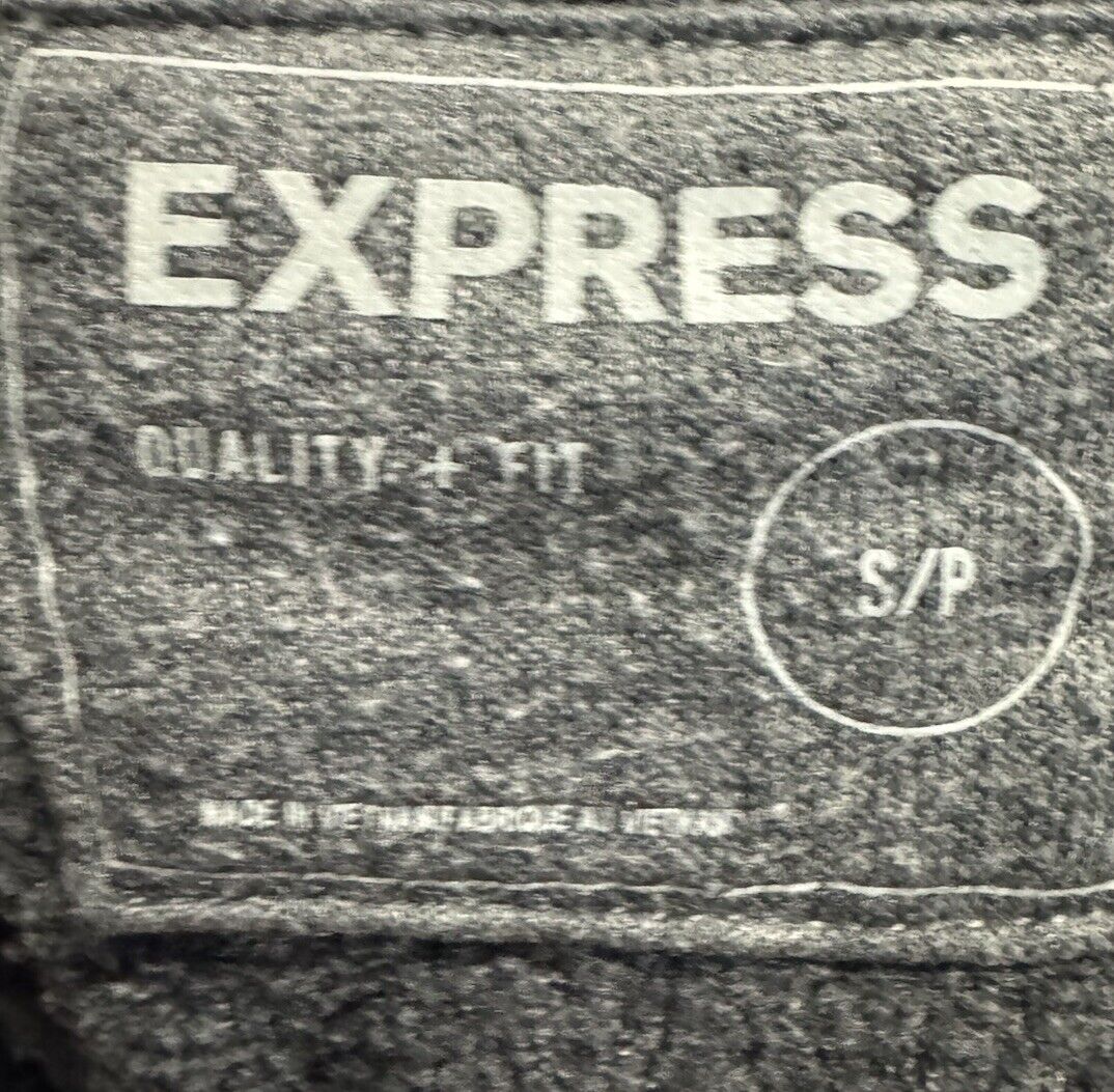 Express Sweater Mens s/p Blend Lightweight Long Sleeve