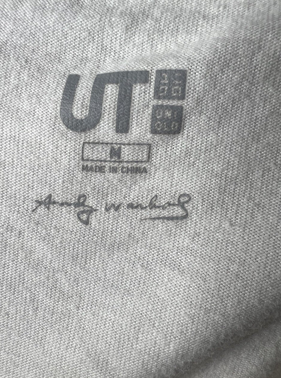 Uniqlo x Andy Warhol With Person UT Short-Sleeve Graphic T-Shirt White Medium