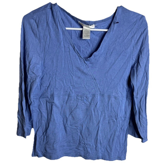 SARAH SPENCER - PETITE LARGE   - BIKINI MOTIF V NECK COTTON TOP