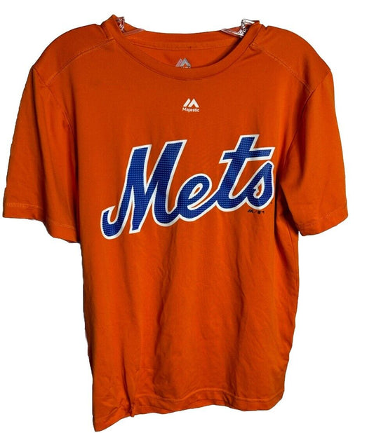 Majestic Men's New York Mets  Short Sleeve T-Shirt SMALL