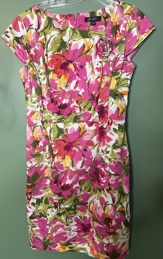 EDEN COURT Dress Women's Size 6 Floral Dress