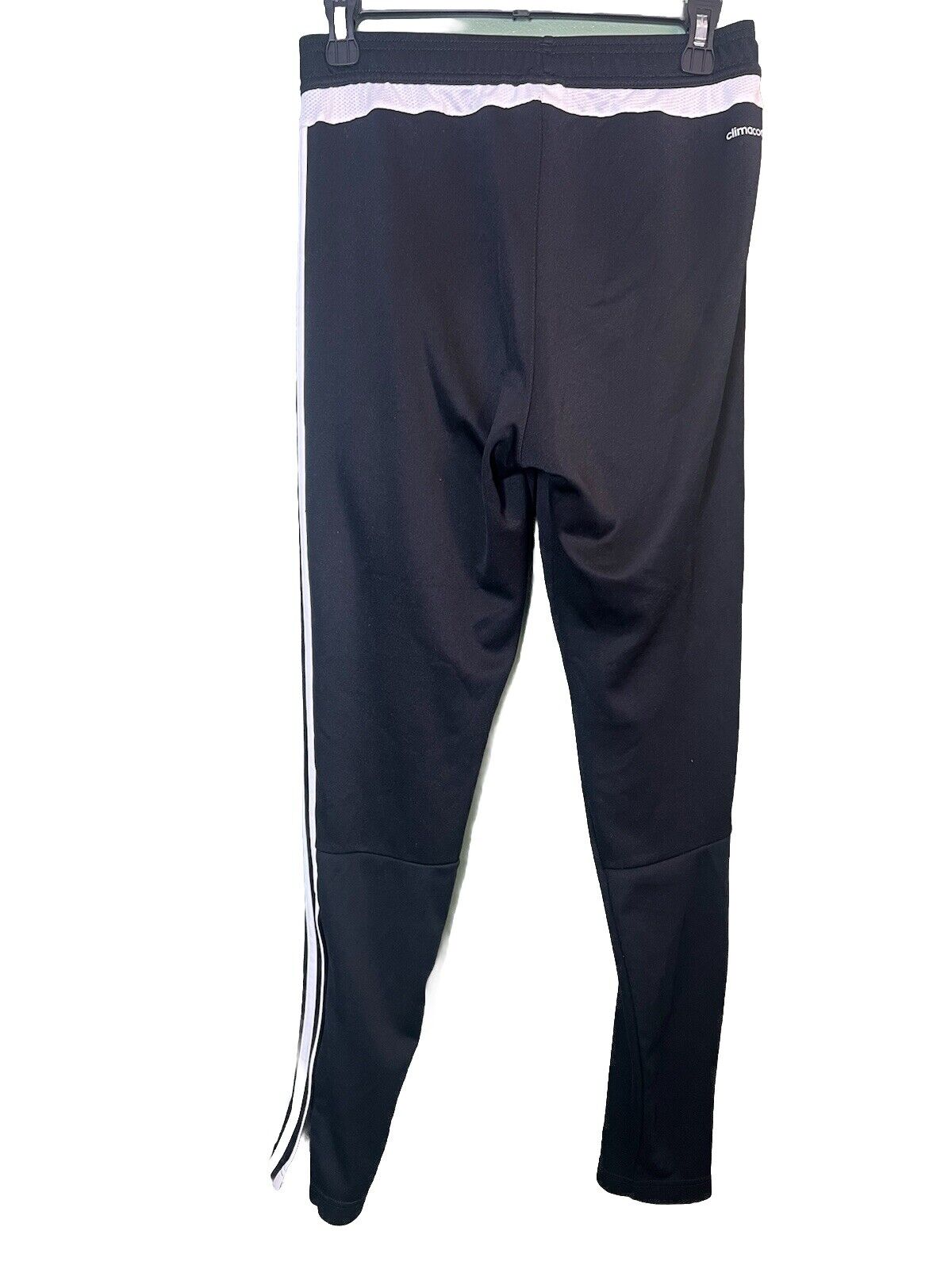 Adidas Climacool Men’s Black Track Pants Retro Ankle Zip Size Small