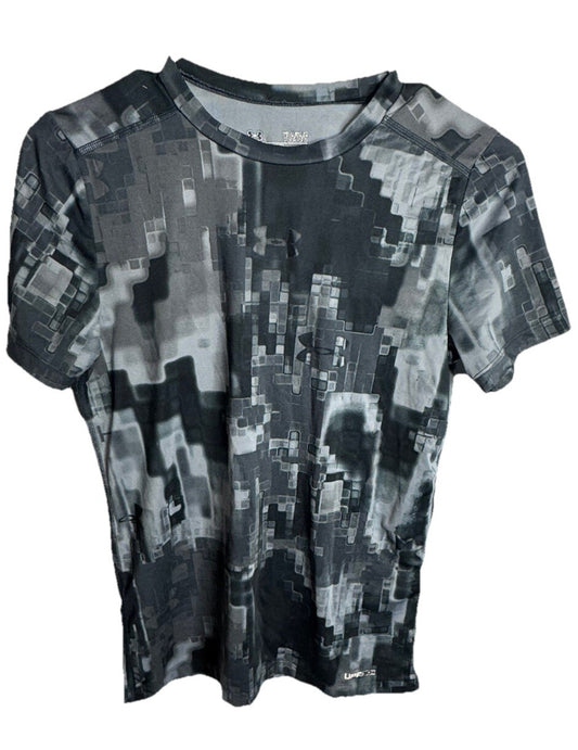 Under Armour HeatGear Loose Fit T-Shirt Youth Size YLG/JG/G/ Red UA Logo