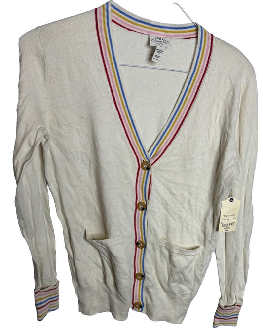 St. John's Bay Size XS Women's Button Down Long Sleeve Cardigan Sweater