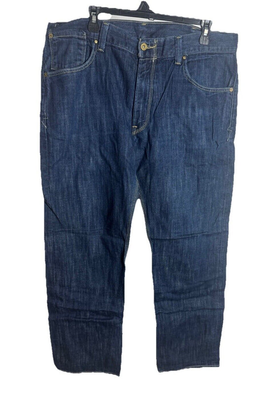 Levis 514 Jeans Mens 38 x 30 Straight Leg Regular Fit Medium Wash Denim Pants