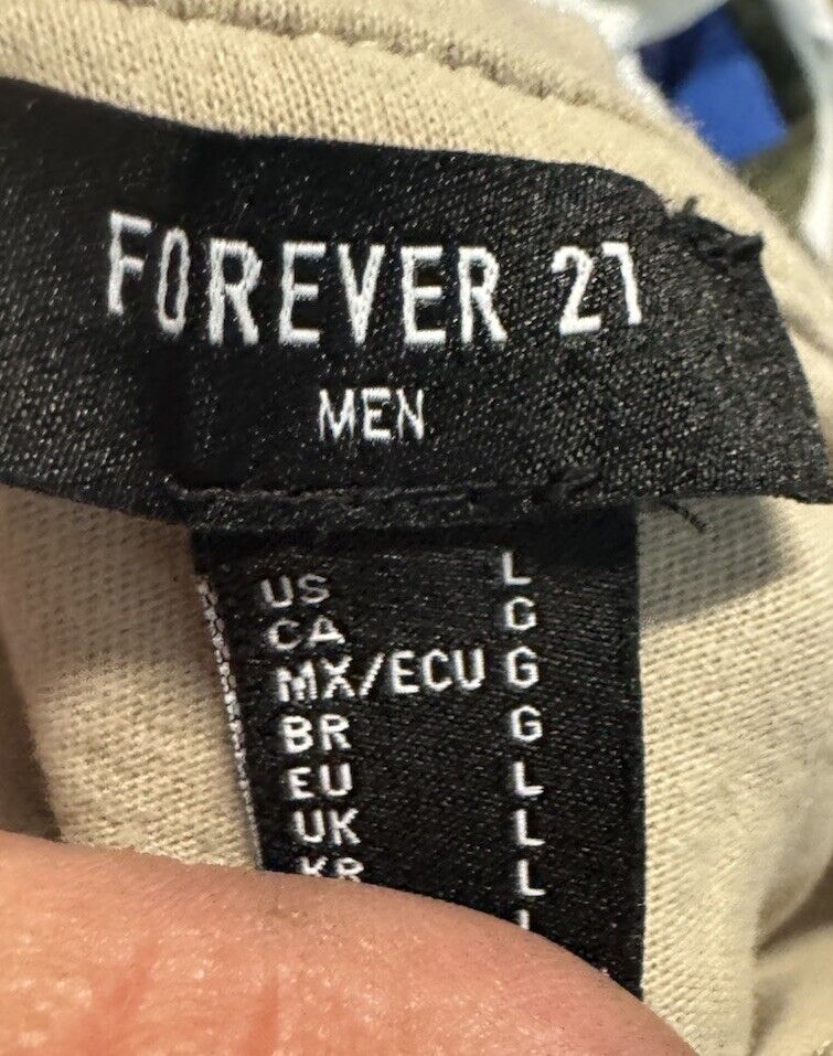 Forever Short Sleeve Shirt Men's Size Large