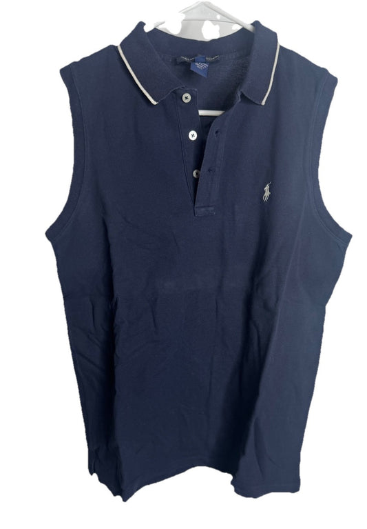 Ralph Lauren Sport Sleeveless Polo Golf Shirt SIZE Small