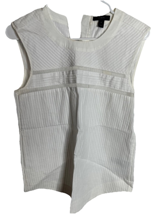 J. Crew Women’s  Front Sleeveless Top Size 0