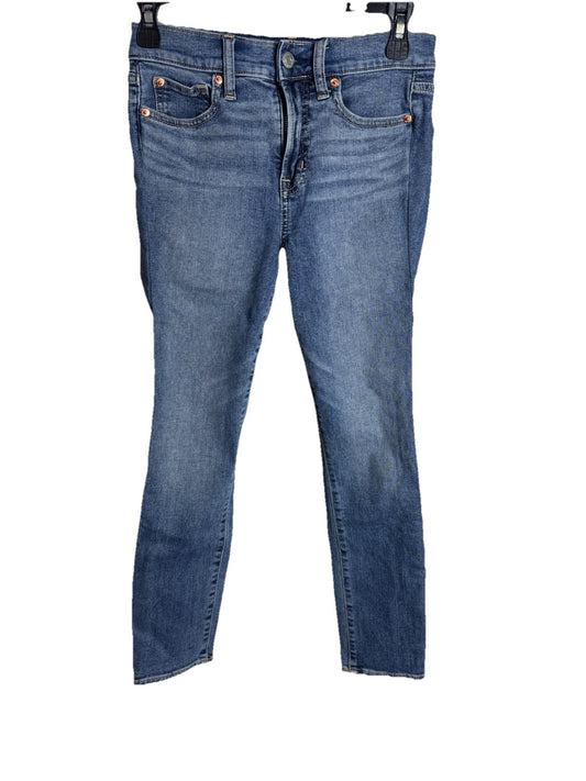 Gap Jeans Womens Size 25/0R  True Skinny High Rise Natural Fit Stretch Denim
