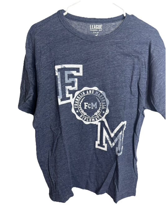 League Classic Fit Clemson Tigers T Shirt Mens Sleeve Tee Size Larg