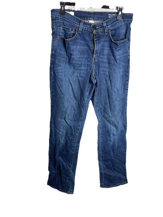 Sonoma Straight Leg Jeans Men's 30x32 Blue Denim Jeans Stretch
