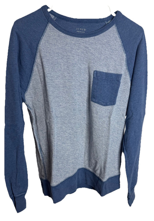 J Crew  Long Sleeve Cotton T Shirt Size Medium