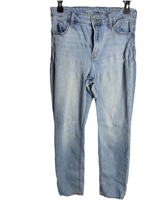 Old Navy |  Sky-Hi Straight Extra High Rise Jeans Size 6