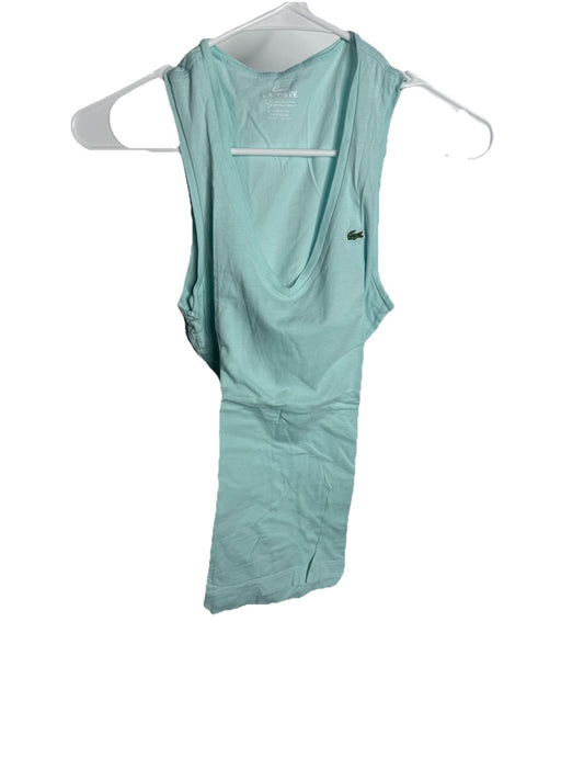 LACOSTE Women’s Beige Silk Cotton Blend Tank Top 36