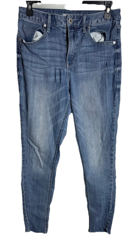 American Rag Cie Women Jeans Blue Tag Size 7 Low Rise Bootcut Stretch